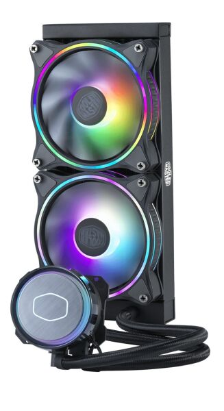COOLER MASTER MASTERLIQUID ML240 ILLUSION ARGB 240 MM INTEL(1700P)-AMD UYUMLU SIVI SOĞUTUCU