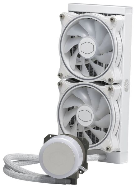 COOLER MASTER MASTERLIQUID ML240 ILLUSION ARGB BEYAZ 240 MM INTEL(1700P)-AMD UYUMLU SIVI SOĞUTUCU