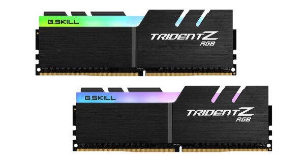 GSKILL TRIDENT Z RGB 16GB  (2X8) DDR4-4600Mhz CL19 1.5V (F4-4600C19D-16GTZRE) Dual Kit Ram