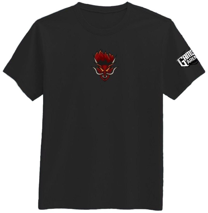GAMERS ARENA SANGAL T-SHIRT SIYAH