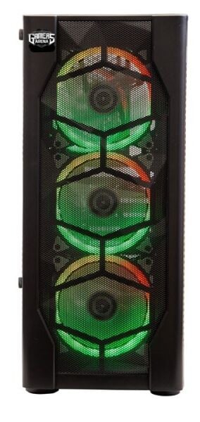 GAMERS ARENA SANGAL ECOPLUS AMD RYZEN 5 4500 8GB DDR4 500GB SSD 2GB GT1030 FREEDOS GAMING PC