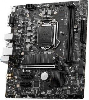 Msı B560m Pro Soket 1200 Ddr4 5200 (oc) Pcı-e Gen 4 ,m.2 Usb3.2 1x 2.5g Lan Matx