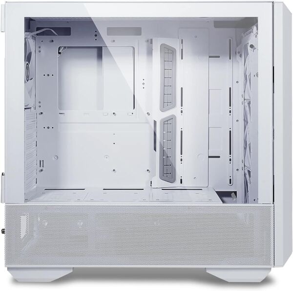LIAN LI LANCOOL III RGB 3X140MM ARGB FAN/1X140MM PWM FAN TEMPERLI CAM TYPE-C MESH BEYAZ OYUNCU KASA