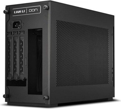 LIAN LI A4-H20 A4-H20 X4 PCIE 4.0 RISER KABLOLU TYPE-C MESH MINI-ITX SIYAH OYUNCU KASA