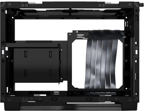 LIAN LI Q58 Q58X4 PCIE 4.0 RISER KABLOLU MESH TEMPERLİ CAM USB TYPE-C SİYAH MİNİ-ITX OYUNCU KASA