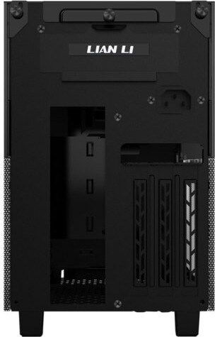 LIAN LI Q58 Q58X4 PCIE 4.0 RISER KABLOLU MESH TEMPERLİ CAM USB TYPE-C SİYAH MİNİ-ITX OYUNCU KASA