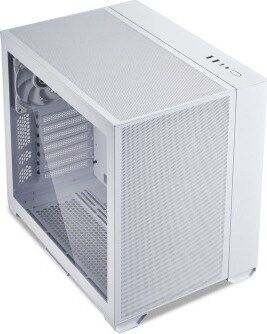 LIAN LI O11 AIR MINI O11AMW 2X140MM/1X120MM PWM FAN MESH TEMPERLI CAM  TYPE-C ATX MINI-TOWER BEYAZ OYUNCU KASA