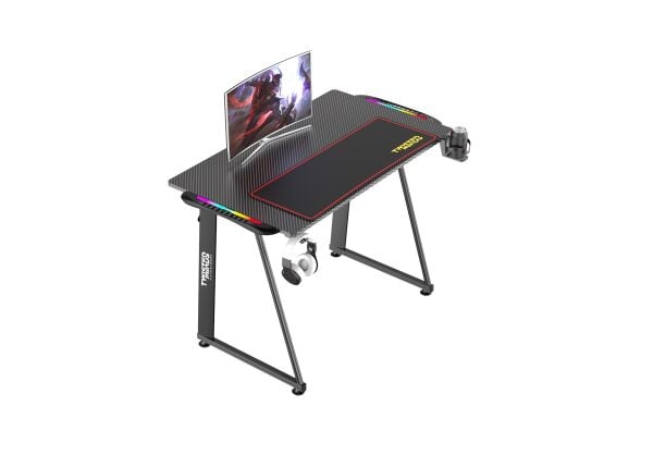 TWISTED MINDS A DESIGN TM-A-1060-RGB KARBON FIBER E-SPOR OYUNCU MASASI
