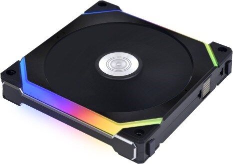 LIAN LI UNI FAN SL140-V2 BLACK 1X140MM RGB PWM SIYAH  KASA FANI