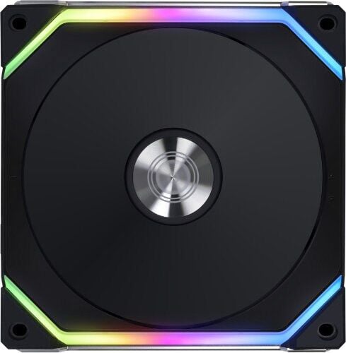 LIAN LI UNI FAN SL140-V2 BLACK 1X140MM RGB PWM SIYAH  KASA FANI