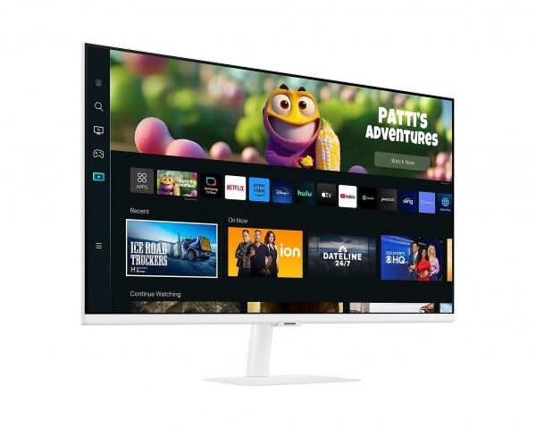 SAMSUNG ODYSSEY M5 LS27CM501EUXUF 27'' 4Ms 60Hz FHD HDR10 BEYAZ SMART MONİTÖR