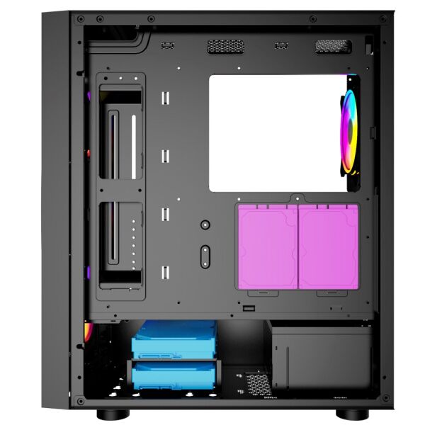 TWISTED MINDS TM-210XL-P1 650W 4x120MM RGB FAN USB3.0 MESH OYUNCU KASASI