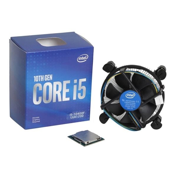 INTEL i5 10400F 2.90GHz 12M FCLGA1200 İŞLEMCİ BOX FANLI