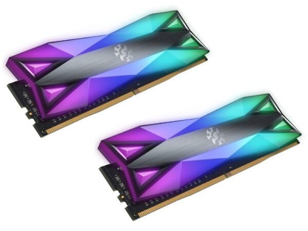 XPG Spectrix D60 32GB (16X2) RGB DDR4 3600Mhz CL18 1.35V AX4U360016G18I-DT60 Dual Kit Ram
