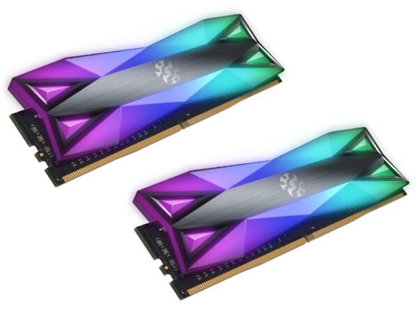 XPG Spectrix D60 16GB (8X2) RGB DDR4 3600Mhz CL18 1.35V AX4U36008G18I-DT60 Dual Kit Ram