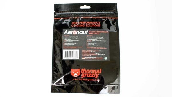 Термопаста THERMAL GRZZLY AERONAUT 1.5ML / 3.9GR Y TG-A-015-R