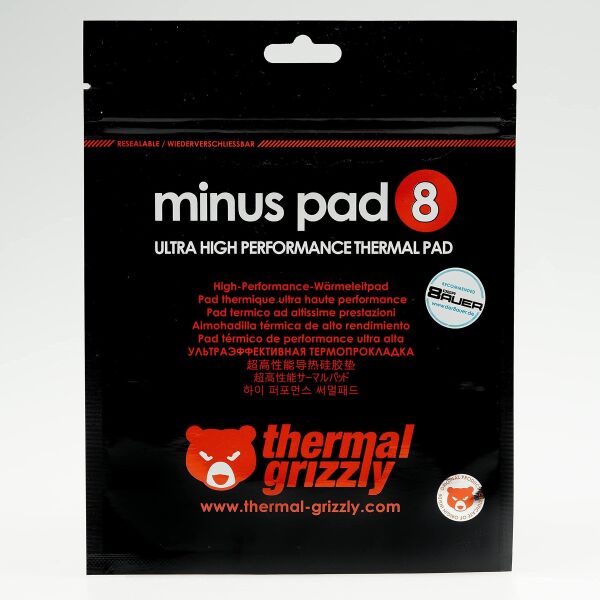 Термопрокладка THERMAL GRZZLY MNUS PAD 8-20X 120X1,5M TG-MP8-120-20-15-1R