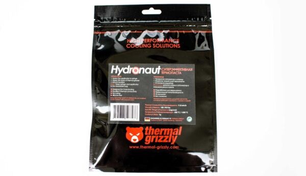 Термопаста THERMAL GRZZLY HYDRONAUT -26 G / 10 ML TG-H-100-R