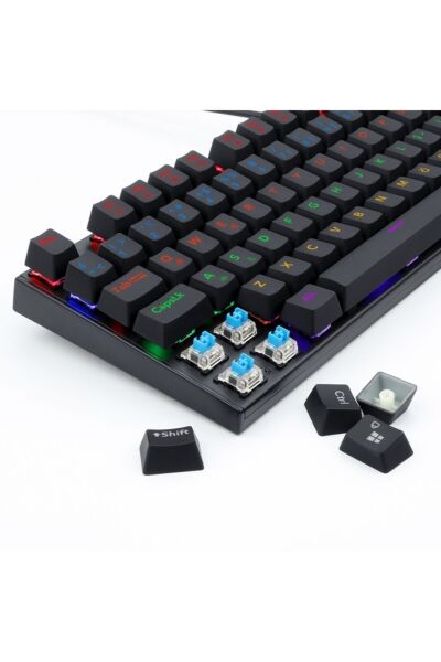 REDRAGON K565R-1 RUDRA AYDINLATMALI MEKANİK GAMİNG KLAVYE