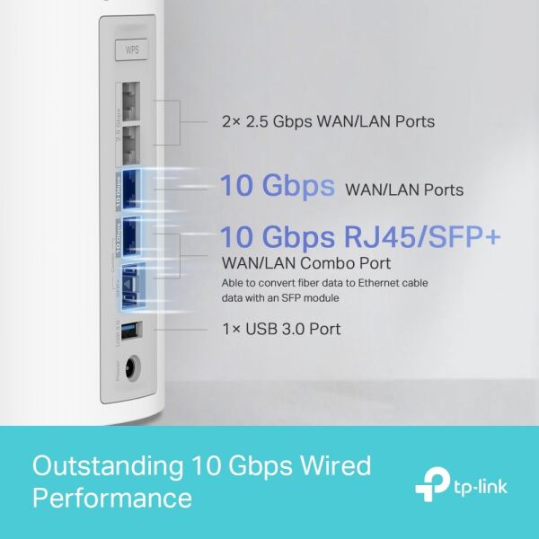 TP-Link Deco BE85 19000 Üç Bantlı (1-PAC) Tüm Ev Mesh Wi-Fi 7 Sistemi