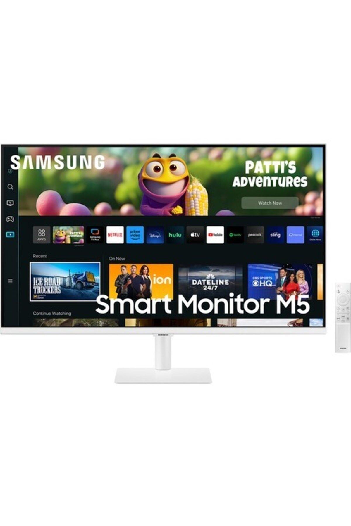 SAMSUNG M5 LS32CM501EUXUF 32'' 4Ms 60Hz FHD HDR10 SMART BEYAZ MONİTÖR