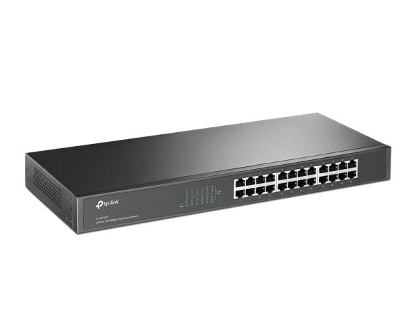 TP-Link TL-SF1024 24 Port 10/100 Mbps Rackmount  Switch