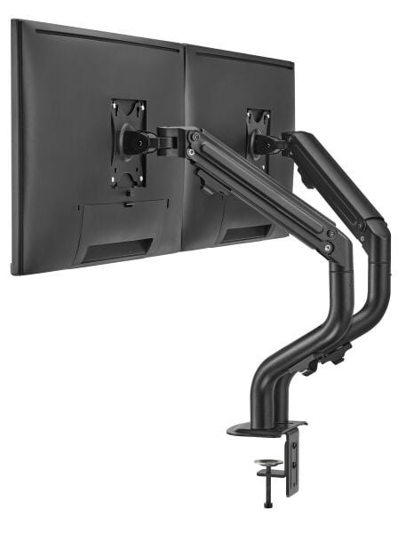 TWISTED MINDS TM-71-C012 MEKANİK AMORTİSÖR DÜZ EKRAN 17''- 32'' MAX 2X 8KG İKİLİ MONİTÖR KOLU