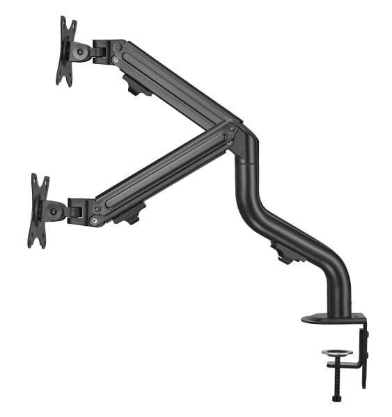 TWISTED MINDS TM-71-C012 MEKANİK AMORTİSÖR DÜZ EKRAN 17''- 32'' MAX 2X 8KG İKİLİ MONİTÖR KOLU