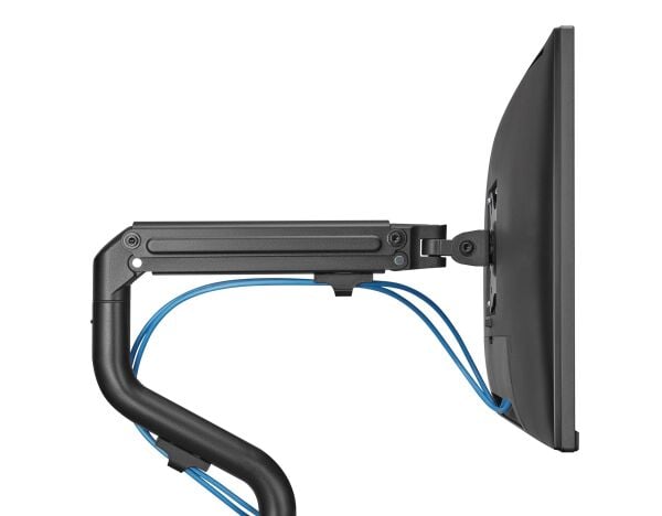 TWISTED MINDS TM-71-C012 MEKANİK AMORTİSÖR DÜZ EKRAN 17''- 32'' MAX 2X 8KG İKİLİ MONİTÖR KOLU