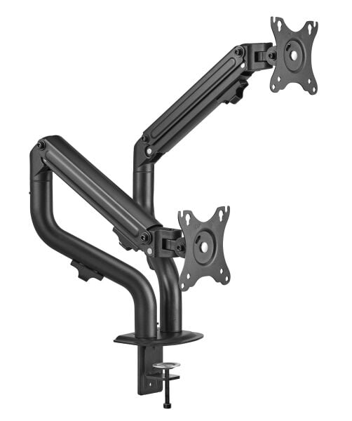 TWISTED MINDS TM-71-C012 MEKANİK AMORTİSÖR DÜZ EKRAN 17''- 32'' MAX 2X 8KG İKİLİ MONİTÖR KOLU