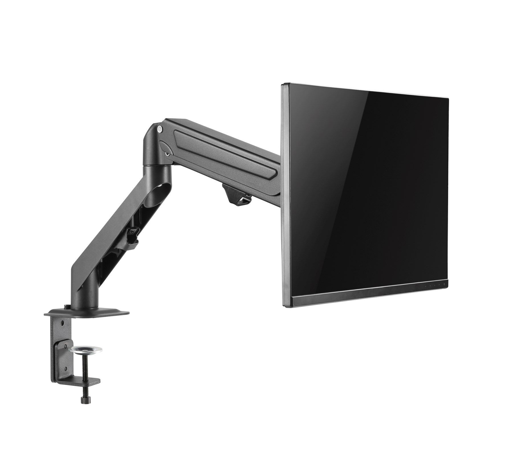 TWISTED MINDS TM-25-C06 GAZ AMORTİSÖRLÜ DÜZ/KAVİSLİ EKRAN 17''- 27'' MAX 6,5KG TEK MONİTÖR KOLU