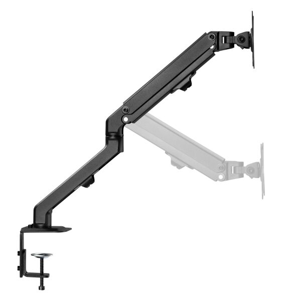 TWISTED MINDS TM-45-C06 MEKANİK AMORTİSÖR DÜZ/KAVİSLİ EKRAN 17''-  27'' MAX 7KG TEK MONİTÖR KOLU