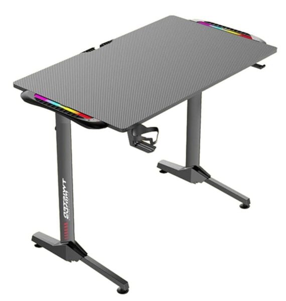 TWISTED MINDS T DESIGN TM-T-1060-RGB KARBON FİBER E-SPOR OYUNCU MASASI
