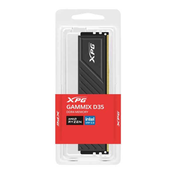 XPG Gammix D35 16 GB DDR4 3200MHz CL16 AX4U320016G16A-SBKD35 Siyah Tek Modül Ram