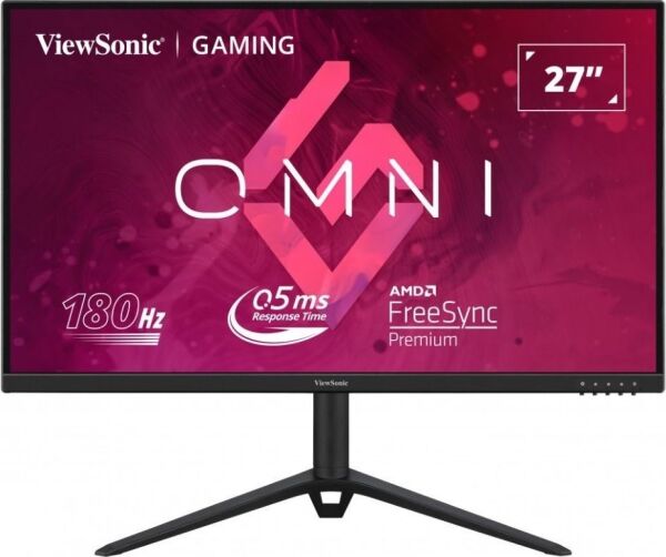 VIEWSONIC 27'' VX2728J FULLHD 0.5MS 180HZ 2XHDMI DP HDR10 FREESYNC PREMIUM IPS GAMING MONITOR