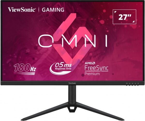 VIEWSONIC 27'' VX2728J FULLHD 0.5MS 180HZ 2XHDMI DP HDR10 FREESYNC PREMIUM IPS GAMING MONITOR