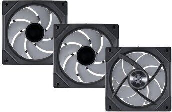 Lıan Lı Unı Fan Infınıty 120-3 Siyah Kasa Fanı