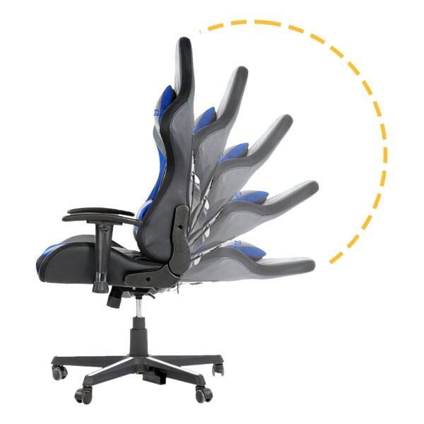 TWISTED MINDS TM8410-NW COMFORT RGB BLUETOOTH HOPARLOR MASSAGE POINTS E-SPOR OYUNCU KOLTUĞU - SİYAH / BEYAZ