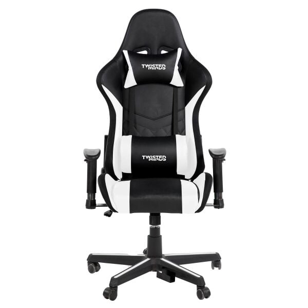 TWISTED MINDS TM8410-NW COMFORT RGB BLUETOOTH HOPARLOR MASSAGE POINTS E-SPOR OYUNCU KOLTUĞU - SİYAH / BEYAZ