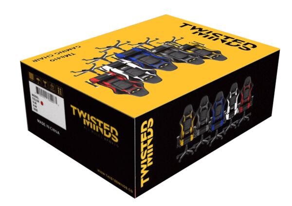 TWISTED MINDS TM8410-NR COMFORT RGB BLUETOOTH HOPARLOR MASSAGE POINTS E-SPOR OYUNCU KOLTUĞU - SİYAH / KIRMIZI