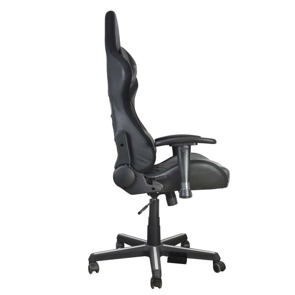 TWISTED MINDS TM8410-NG COMFORT RGB BLUETOOTH HOPARLOR MASSAGE POINTS E-SPOR OYUNCU KOLTUĞU - SİYAH / GRİ