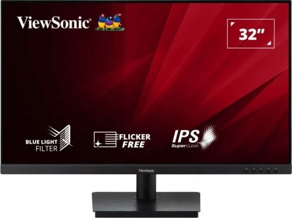 VIEWSONIC 31.5'' VA3209-2K-MHD 2K QHD 4MS 75HZ  2XHDMI DP HDR10 FREESYNC PREMIUM IPS GAMING MONITOR