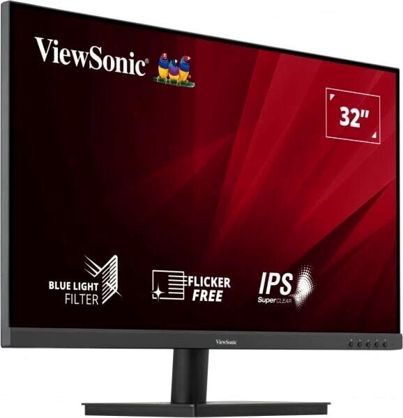 VIEWSONIC 31.5'' VA3209-2K-MHD 2K QHD 4MS 75HZ  2XHDMI DP HDR10 FREESYNC PREMIUM IPS GAMING MONITOR