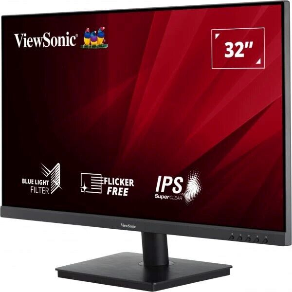 VIEWSONIC 31.5'' VA3209-2K-MHD 2K QHD 4MS 75HZ  2XHDMI DP HDR10 FREESYNC PREMIUM IPS GAMING MONITOR