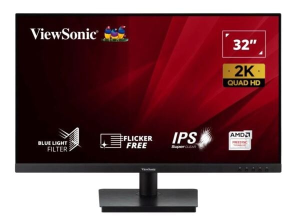 VIEWSONIC 31.5'' VA3209-2K-MHD 2K QHD 4MS 75HZ  2XHDMI DP HDR10 FREESYNC PREMIUM IPS GAMING MONITOR