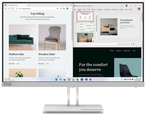 LENOVO L27e-40 27'' 4ms 100Hz (HDMI+VGA) AMD FreeSync VA Panel WLED Monitör 67ACKAC4TK