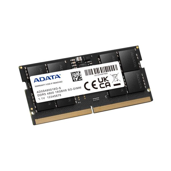 A-Data 16GB DDR5 4800Mhz SODIMM PREMIER AD5S480016G-S Notebook Ram