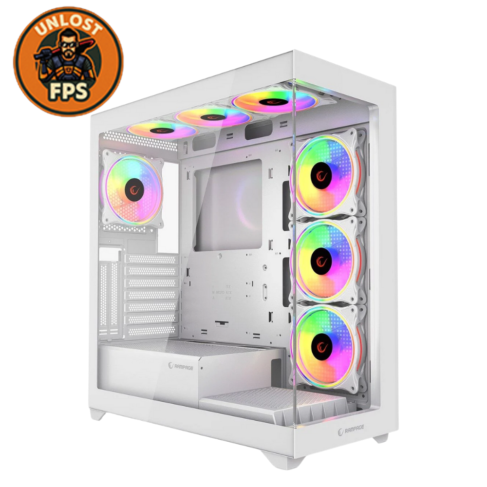 UNLOST X RT9060XT AMD RYZEN 5 7600 16GB DDR5 1 TB SSD 750W BEYAZ TAVSIYE SISTEM