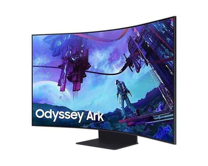 SAMSUNG ODYSSEY ARK LS55CG97WNUXUF 55'' 1Ms 165Hz 4K UHD HDR10+ KAVİSLİ AMD FREESYNC PREMIUM PRO QUANTUM MINILED SMART MONİTÖR