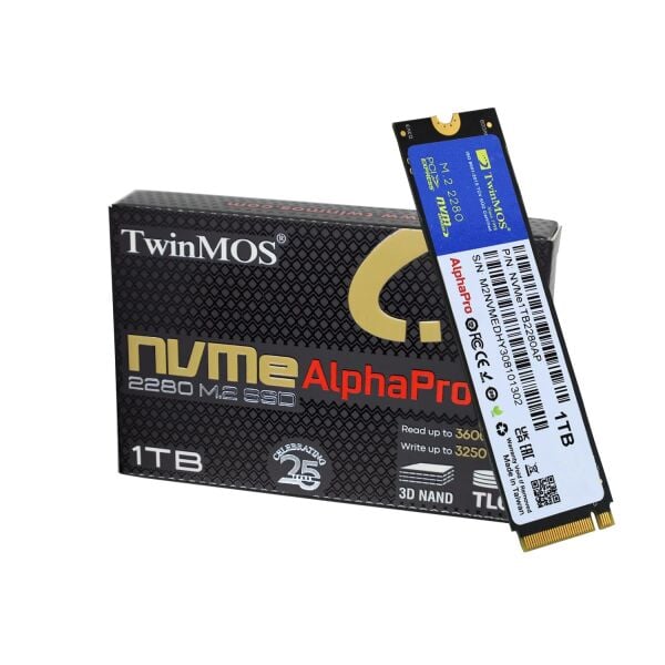 Twinmos AlphaPro 1 TB NVME1TB2280AP PCI-Express 3.0 M.2 SSD